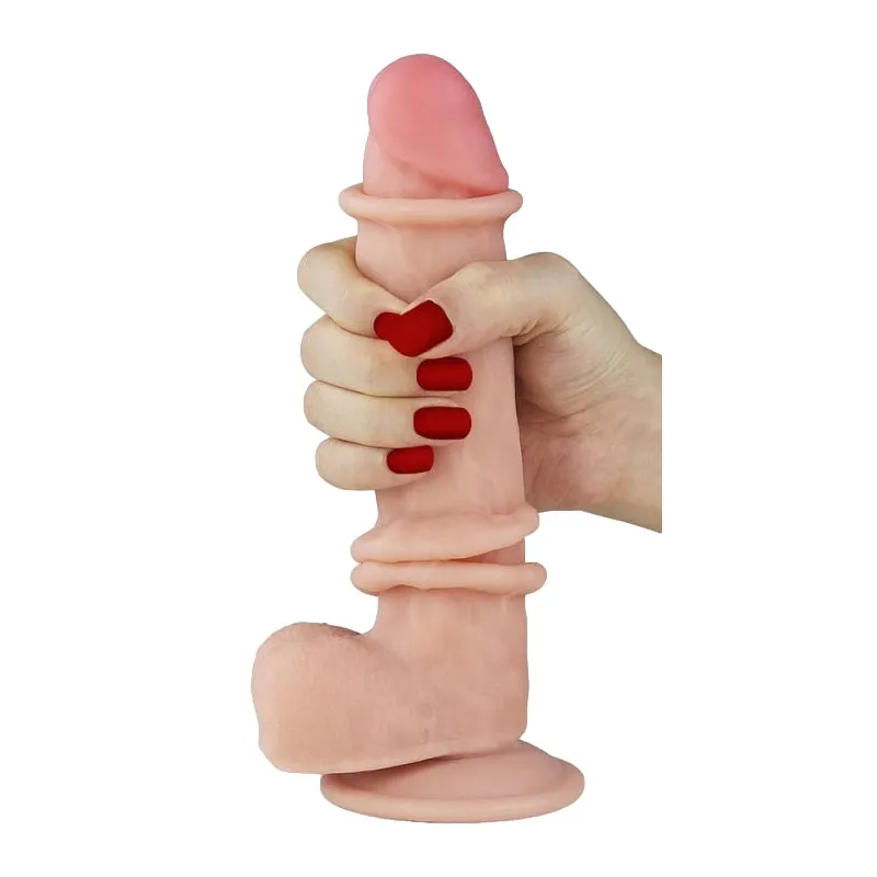 LoveToy SlidingSkin Gode réaliste SLIDING SKIN 16 x 4 cm